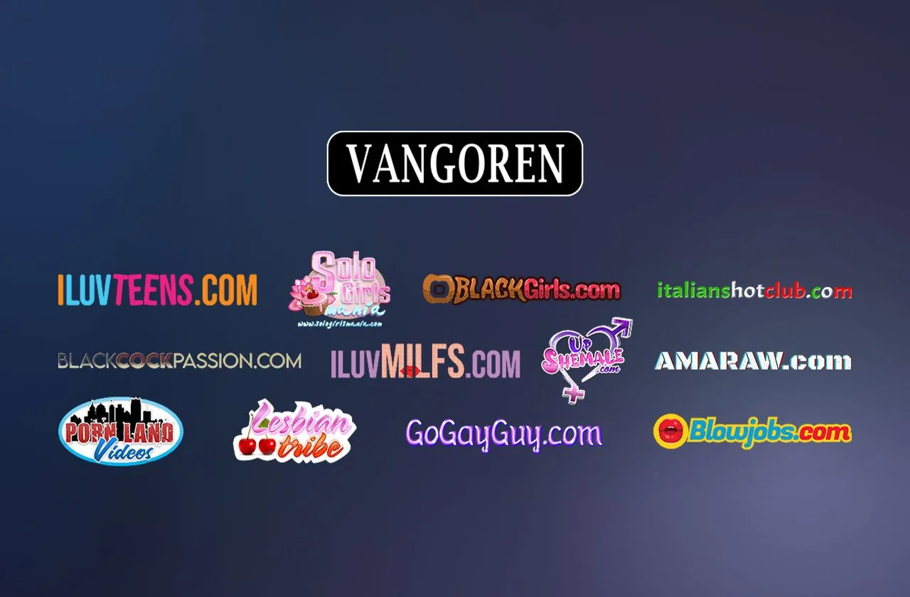 Websites of the Vangoren network owned by MVG Productions